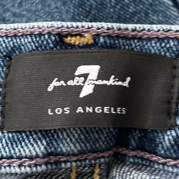 7 For All Mankind Austyn Relaxed Fit Straight Jeans Men’s Sz 33 - Picture 5 of 16